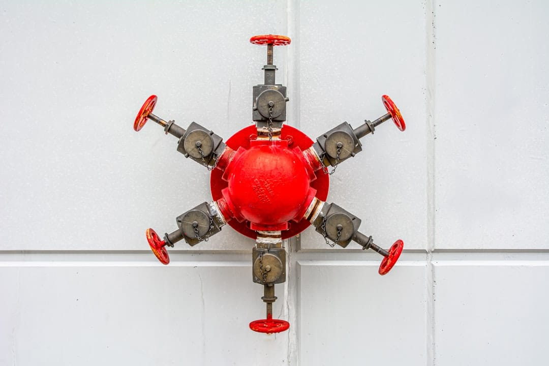Red valves